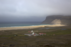 Blick zum Patreksfjördur